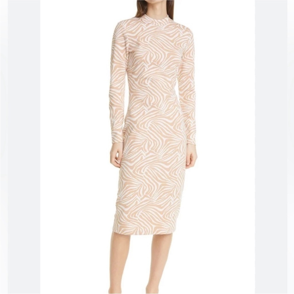TED BAKER LONDON Villani Midi Sweater Knit Dress Size 2 | US size 6